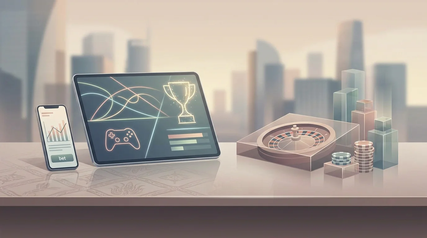 Ilustrasi editorial untuk Sportsbook dan esports CHEXX